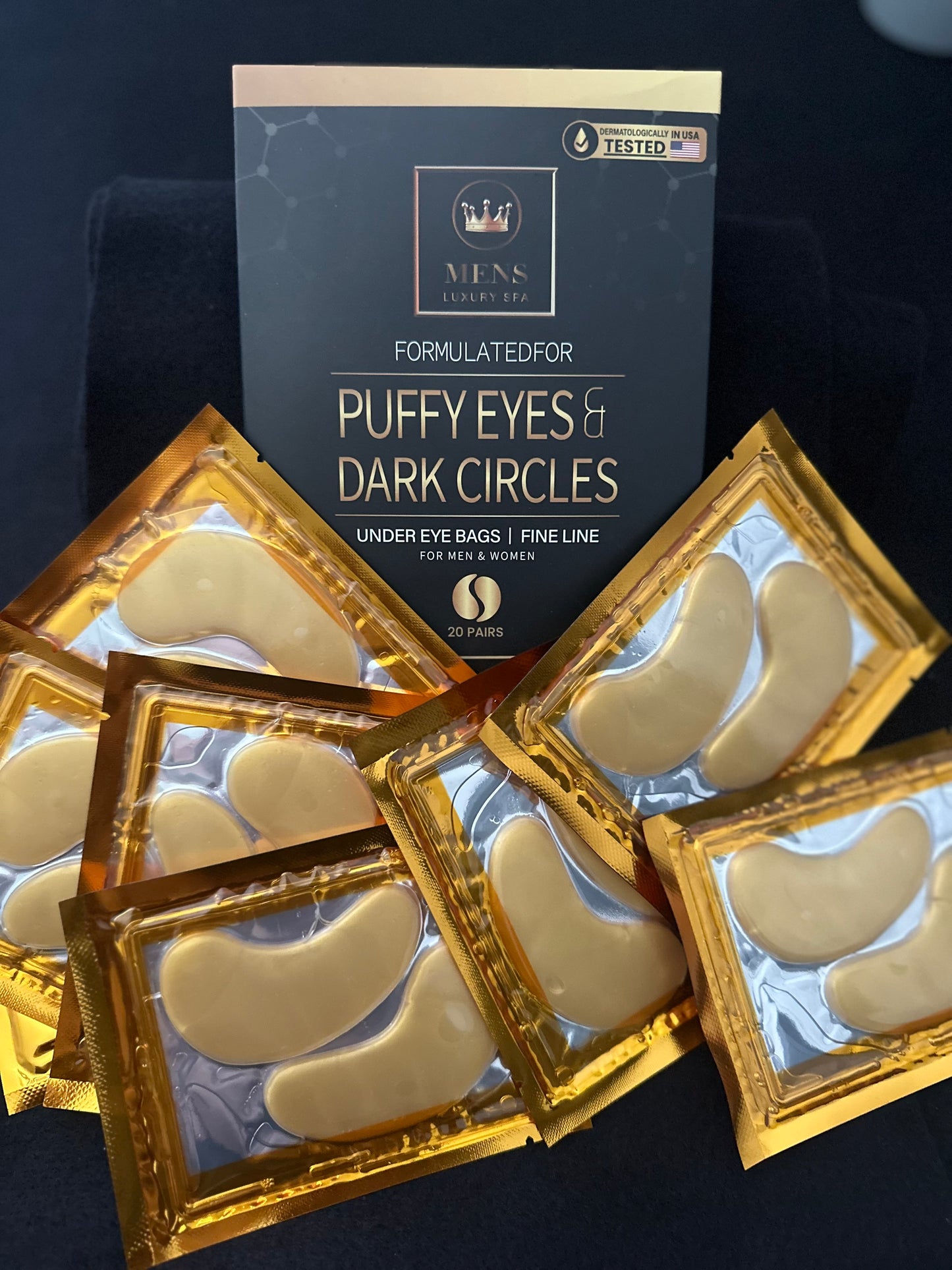 24K Gold Eye Mask