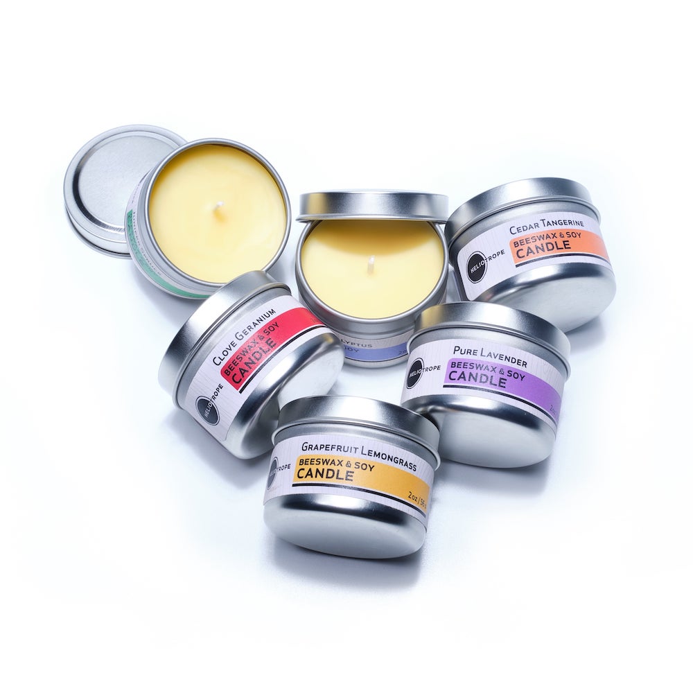 Beeswax & Soy Travel Candles (HSF)-0