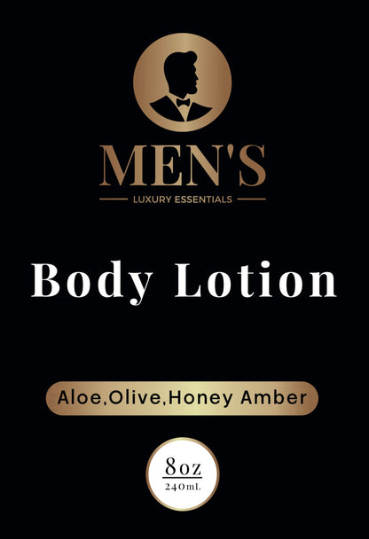 Lotion - Aloe, Olive, Honey Amber